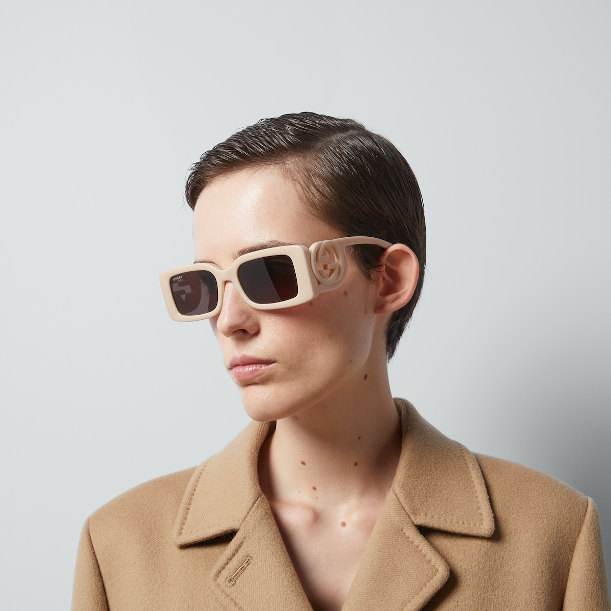 Rectangular-frame sunglasses - Image 3